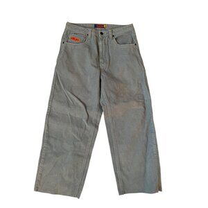 Empyre Blue Corduroy Pants Men's Size 30 Baggy Streetwear Y2K